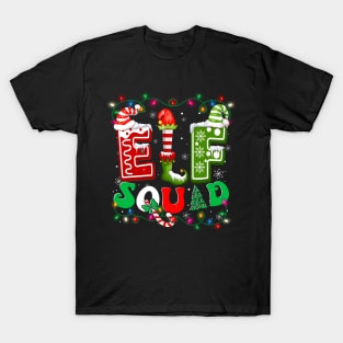 Elf Squad Christmas funny T-Shirt